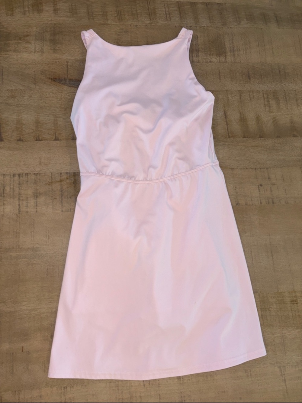 All in Motion Pink High-Neck Athletic Tennis Dress Built-in Undershorts & Bra XS